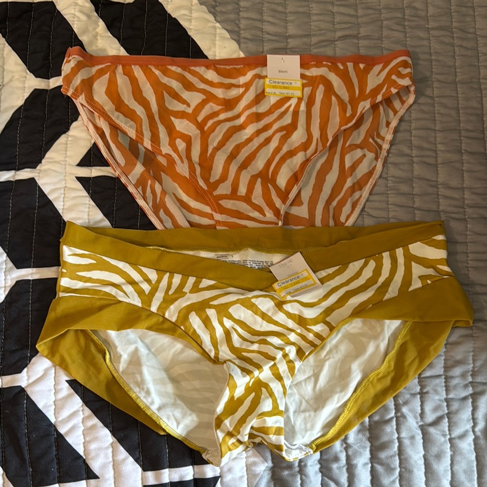 *Bundle* NWT womans animal print underwear